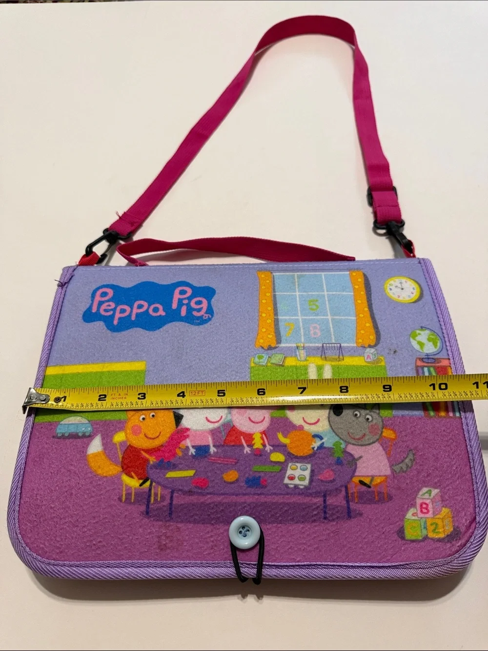 Peppa Pig Toddler Busy Board in Pink and Purple